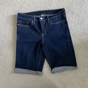 Denim Bermuda jeans